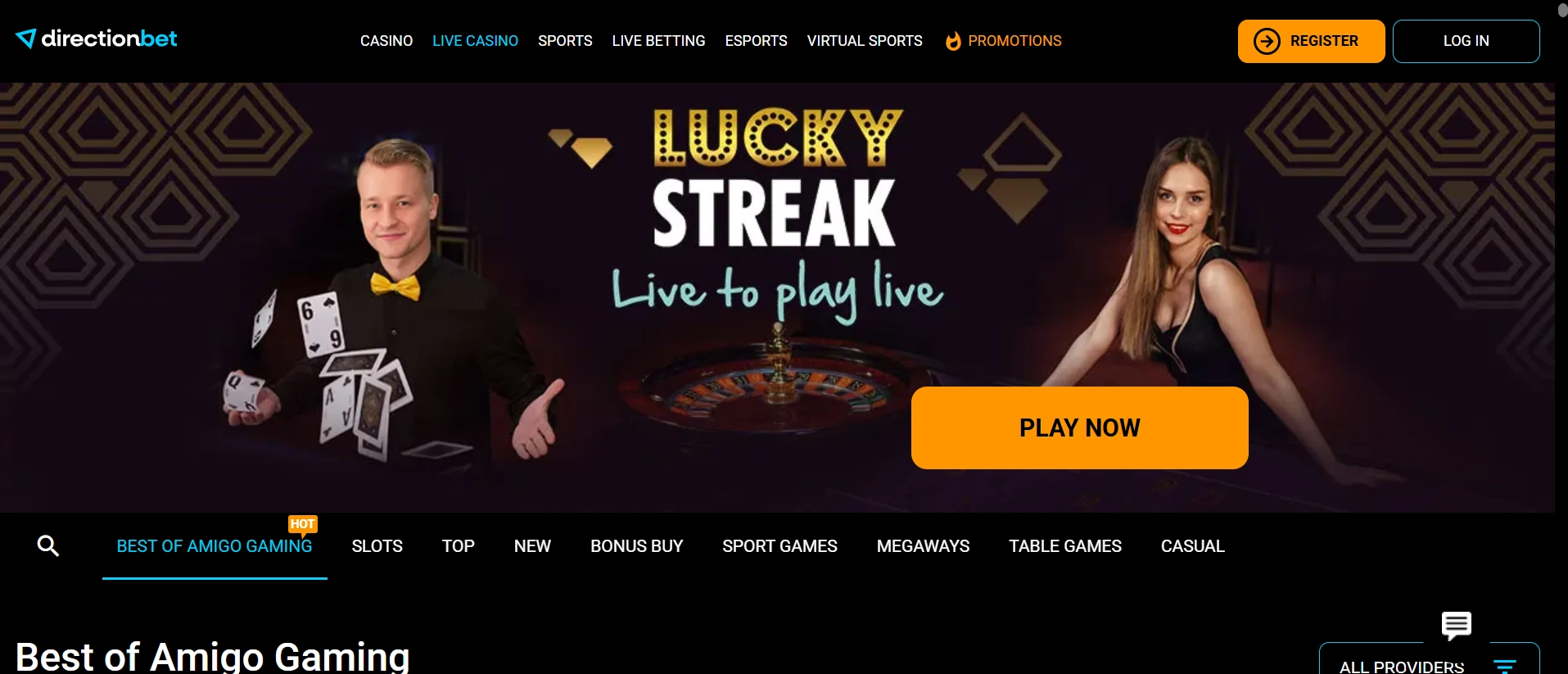 Directionbet casinosite